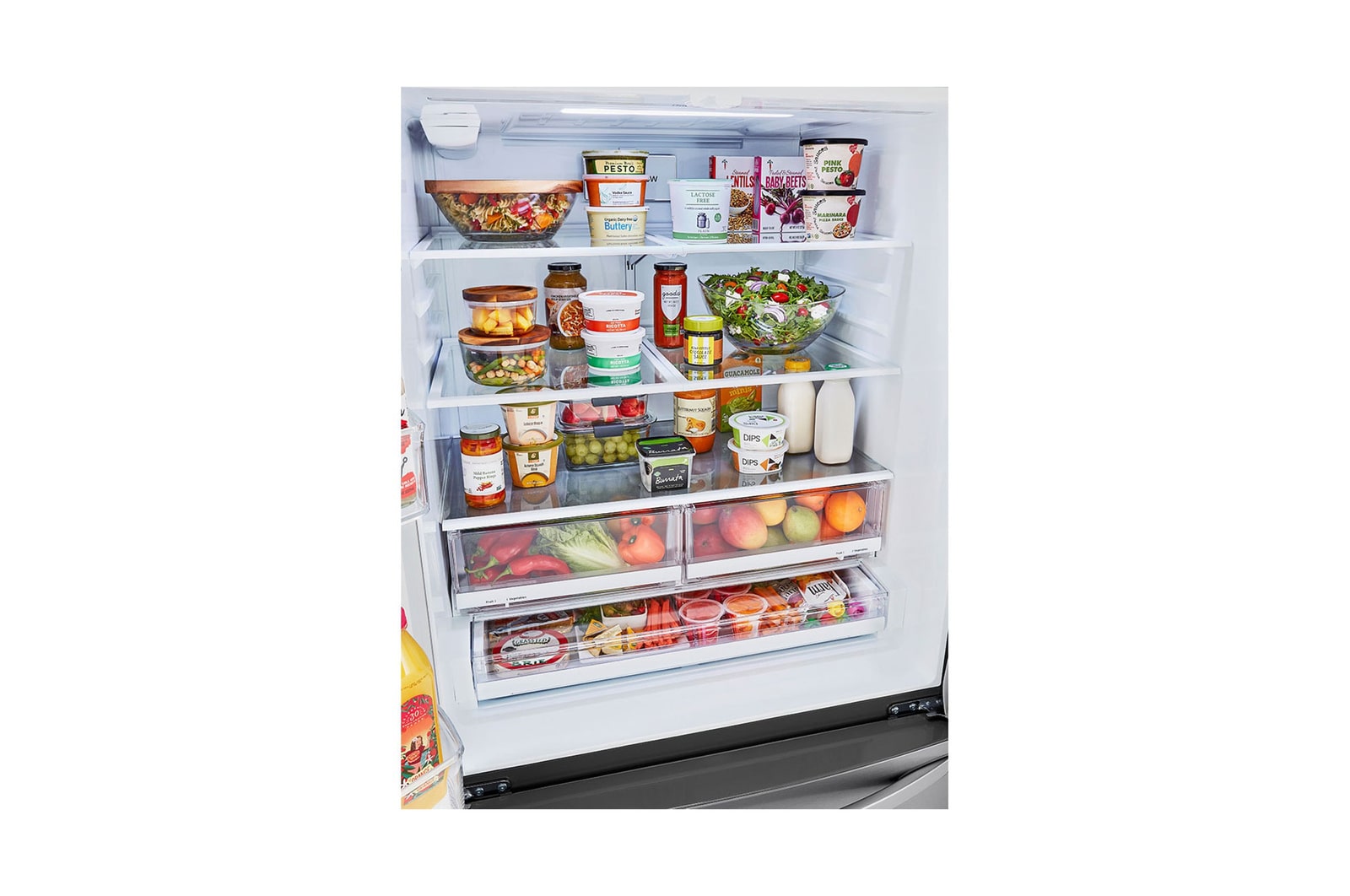 LG 29 cu. ft. Smart French Door Refrigerator, LRFCS29D6S