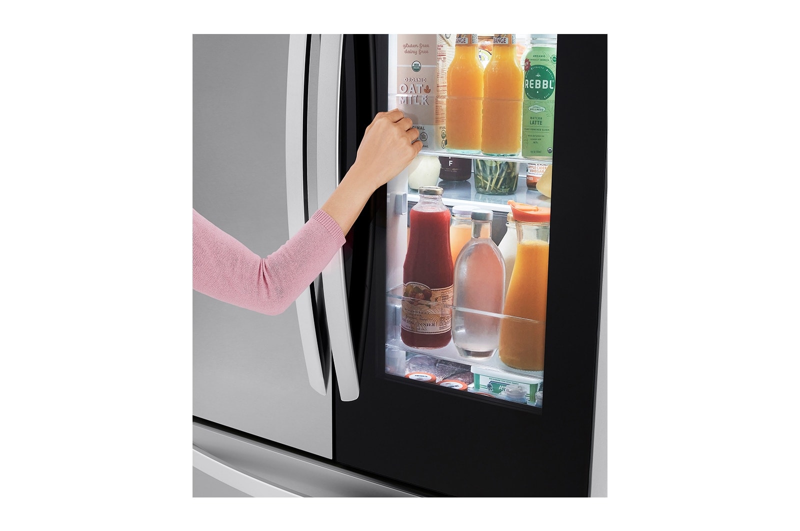 LG 27 cu.ft. InstaView™ Counter-Depth MAX™ French Door Refrigerator, LRFGC2706S