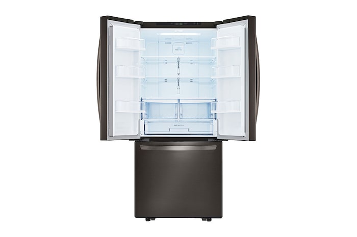 LG 30" 22 cu.ft. Standard-Depth French 3-Door Refrigerator , LRFNS2200D