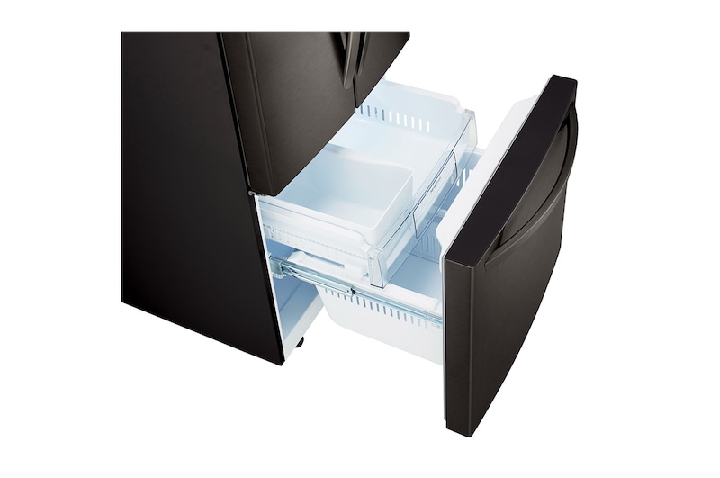 LG 30" 22 cu.ft. Standard-Depth French 3-Door Refrigerator , LRFNS2200D