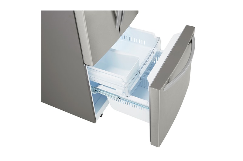 LG 30" 22 cu.ft. Standard-Depth French 3-Door Refrigerator , LRFNS2200S