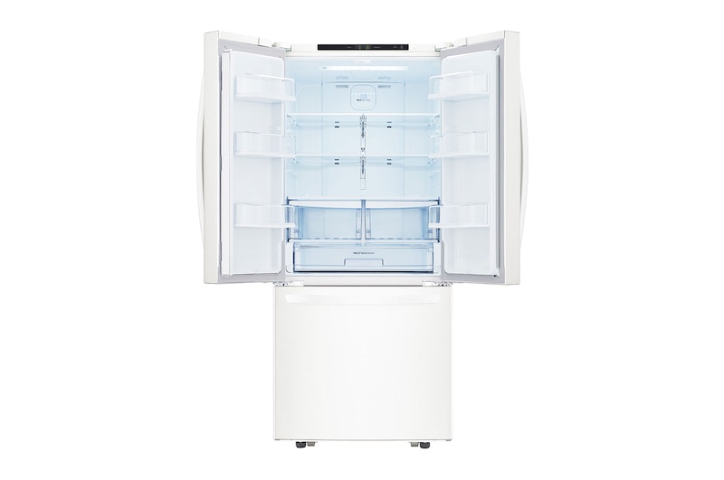 LG 30" 22 cu.ft. Standard-Depth French 3-Door Refrigerator , LRFNS2200W