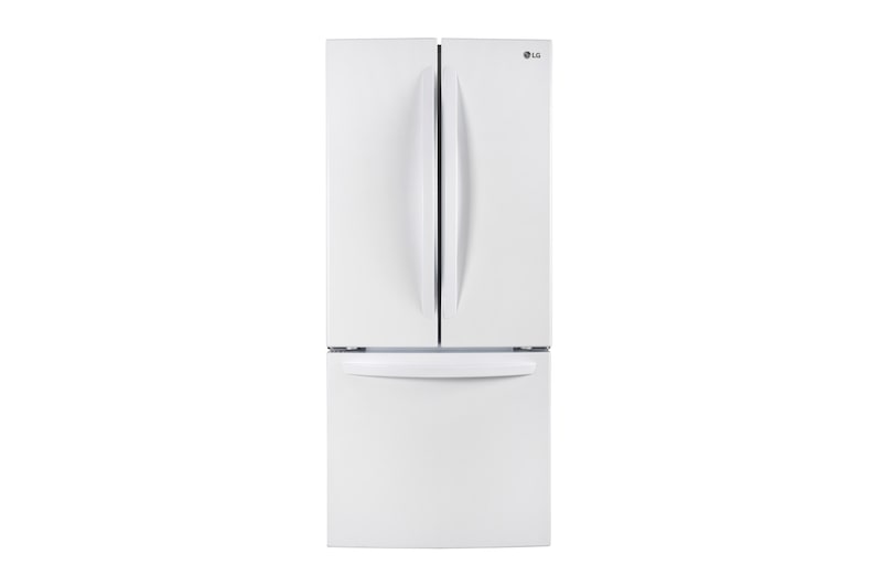 LG 30" 22 cu.ft. Standard-Depth French 3-Door Refrigerator , LRFNS2200W
