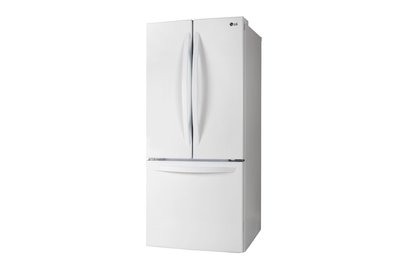 LG 30" 22 cu.ft. Standard-Depth French 3-Door Refrigerator , LRFNS2200W