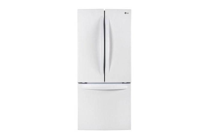 LG 30" 22 cu.ft. Standard-Depth French 3-Door Refrigerator , LRFNS2200W