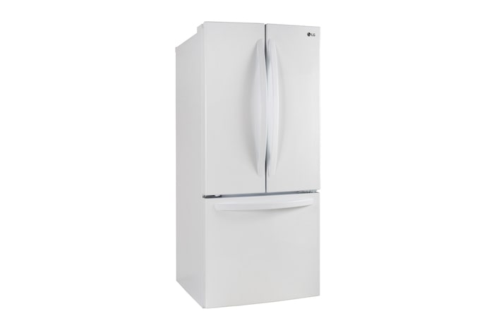 LG 30" 22 cu.ft. Standard-Depth French 3-Door Refrigerator , LRFNS2200W