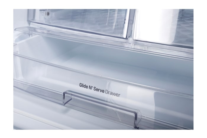 LG 30" 22 cu.ft. Standard-Depth French 3-Door Refrigerator , LRFNS2200W