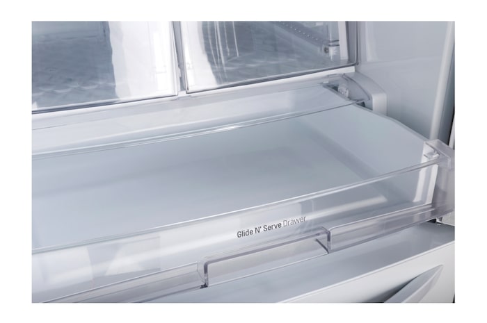 LG 30" 22 cu.ft. Standard-Depth French 3-Door Refrigerator , LRFNS2200W