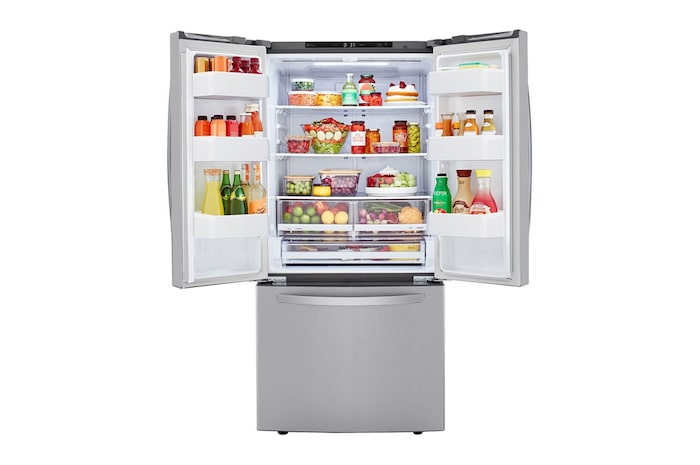 LG 33" 25 cu.ft. Standard-Depth French 3-Door Refrigerator , LRFNS2503S