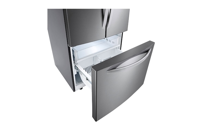 LG 33" 25 cu.ft. Standard-Depth French 3-Door Refrigerator , LRFNS2503S