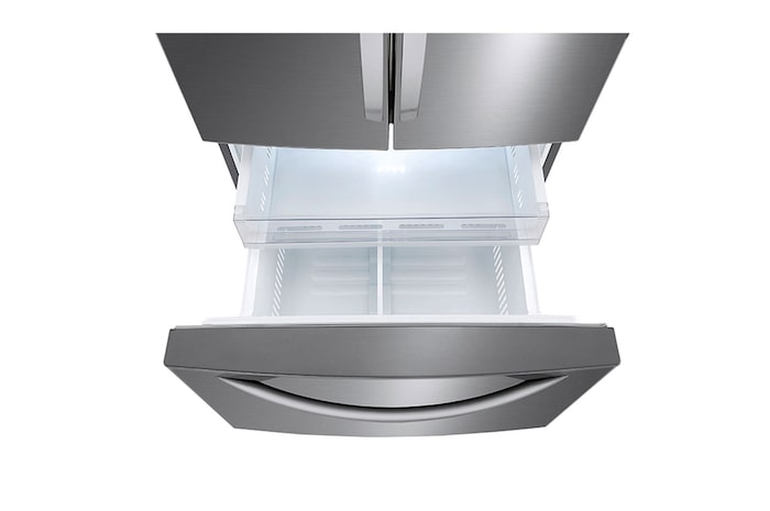 LG 33" 25 cu.ft. Standard-Depth French 3-Door Refrigerator , LRFNS2503S