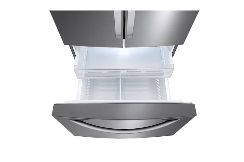 LG 33" 25 cu.ft. Standard-Depth French 3-Door Refrigerator , LRFNS2503S