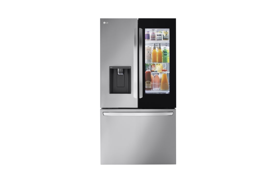 LG 26 cu.ft. InstaView™ Counter-Depth MAX™ French Door Refrigerator, LRFOC2606S