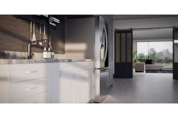 LG 36" 26 cu.ft. InstaView® Counter-Depth MAX™ French 3-Door Refrigerator | Ice & Water Dispenser | Dual Ice Maker, LRFOC2606S