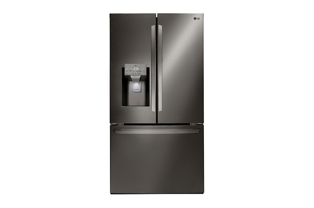 LG 28 cu ft. 3-Door French Door Refrigerator with ThinQ® Technology, LRFS28XBS
