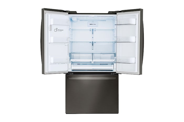 LG 36" 28 cu.ft. Standard-Depth French 3-Door Refrigerator | Ice & Water Dispenser | , LRFS28XBD