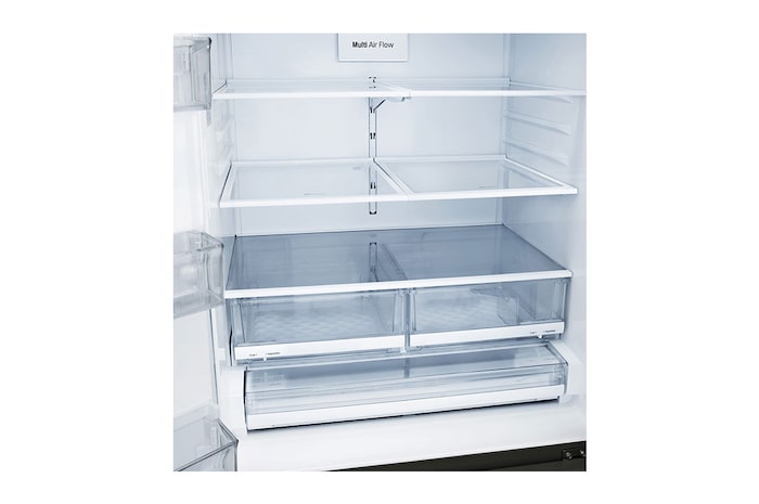 LG 36" 28 cu.ft. Standard-Depth French 3-Door Refrigerator | Ice & Water Dispenser | , LRFS28XBD