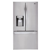 36" 28 cu.ft. Standard-Depth French 3-Door Refrigerator | Ice & Water Dispenser | 
