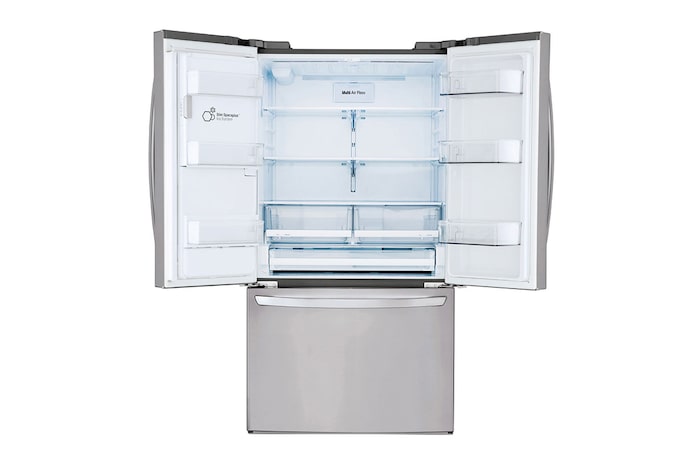 Front open without food