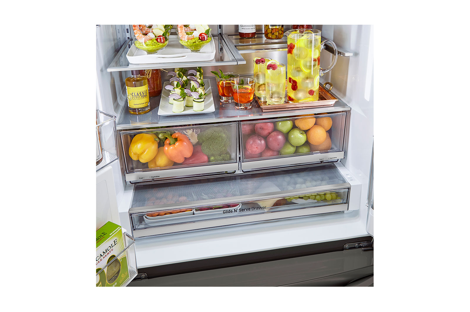 LG 36" InstaView® Door-in-Door® with Craft Ice Maker, LRFVC2406D