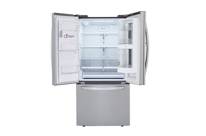 LG 24 cu. ft. Smart InstaView® Refrigerator with Craft Ice™ Maker, LRFVS2503S