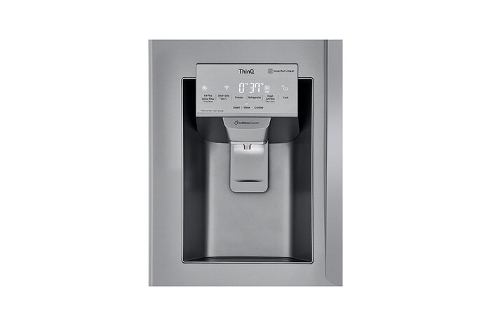 LG 24 cu. ft. Smart InstaView® Refrigerator with Craft Ice™ Maker, LRFVS2503S