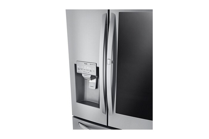 LG 24 cu. ft. Smart InstaView® Refrigerator with Craft Ice™ Maker, LRFVS2503S