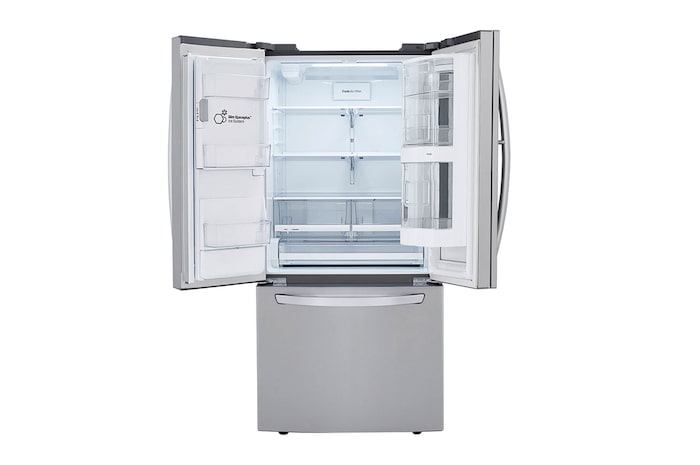 LG Réfrigérateur intelligent InstaView<sup>MD</sup> de 24 pi³ avec machine à glaçons Craft Ice<sup>MC</sup>, LRFVS2503S