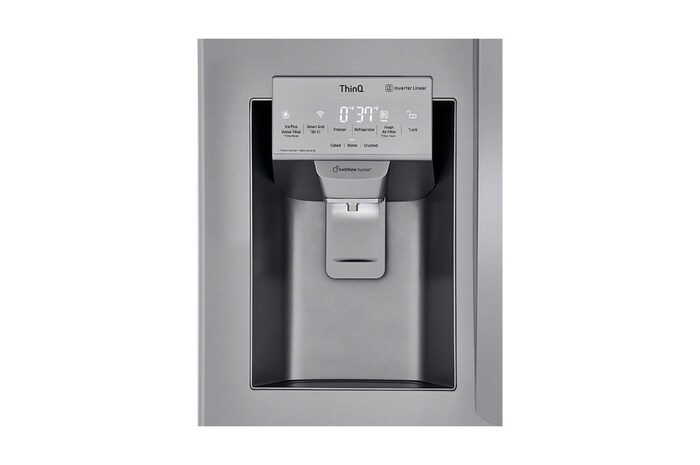 LG Réfrigérateur intelligent InstaView<sup>MD</sup> de 24 pi³ avec machine à glaçons Craft Ice<sup>MC</sup>, LRFVS2503S