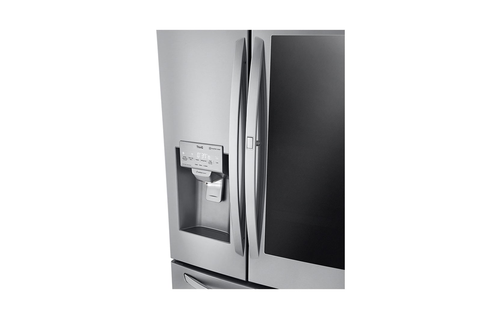 LG Réfrigérateur intelligent InstaView<sup>MD</sup> de 24 pi³ avec machine à glaçons Craft Ice<sup>MC</sup>, LRFVS2503S