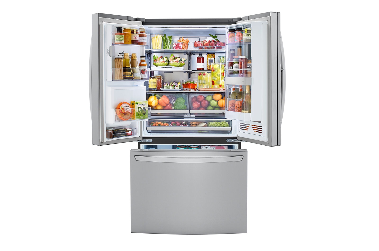 LG 36" InstaView® Door-in-Door® with Craft Ice Maker, LRFVS3006S