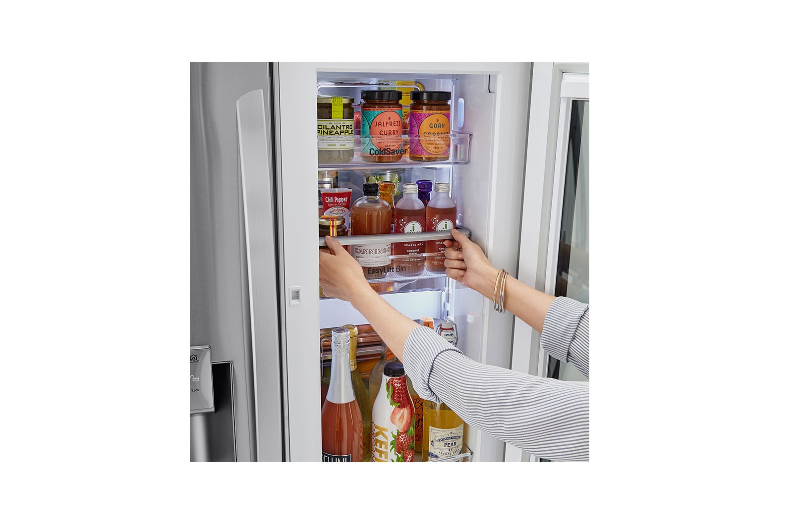 LG 36" InstaView® Door-in-Door® with Craft Ice Maker, LRFVS3006S
