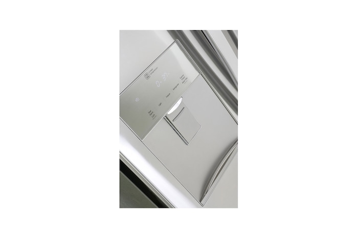 LG 30" 22 cu.ft. Standard-Depth French 3-Door Refrigerator | External Water Dispenser | Ice Maker, LRFWS2200S