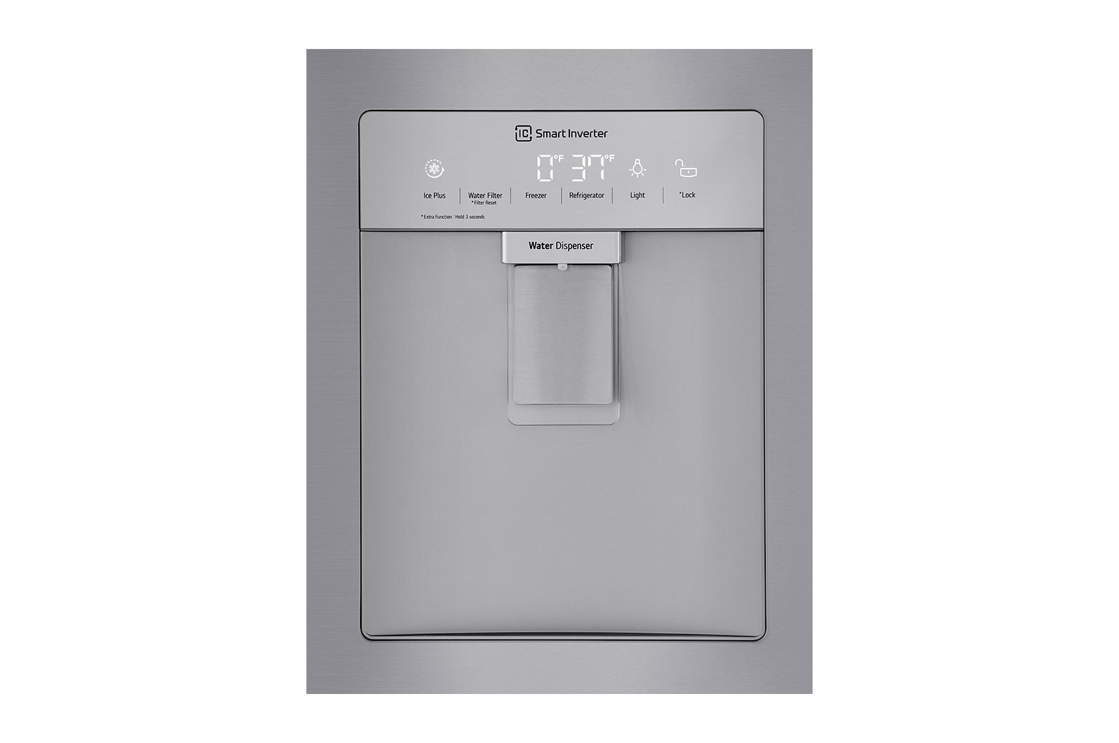 LG 36" French Door Refrigerator with Water dispenser, 29 cu.ft., LRFWS2906V