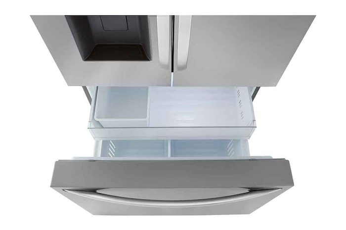 LG 36" 26 cu.ft. Counter-Depth MAX™ French 3-Door Refrigerator | Ice & Water Dispenser | Dual Ice Maker, LRFXC2606S