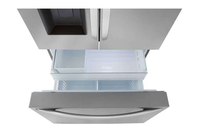 LG 36" 26 cu.ft. Counter-Depth MAX™ French 3-Door Refrigerator | Ice & Water Dispenser | Dual Ice Maker, LRFXC2606S