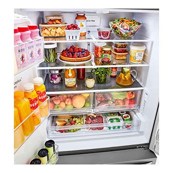 LG 36" 26 cu.ft. Counter-Depth MAX™ French 3-Door Refrigerator | Ice & Water Dispenser | Dual Ice Maker, LRFXC2606S