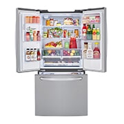 LG 33" Smudge Resistant French Door Refrigerator with ThinQ® Technology, LRFXS2503S