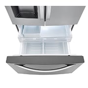 LG 33" Smudge Resistant French Door Refrigerator with ThinQ® Technology, LRFXS2503S