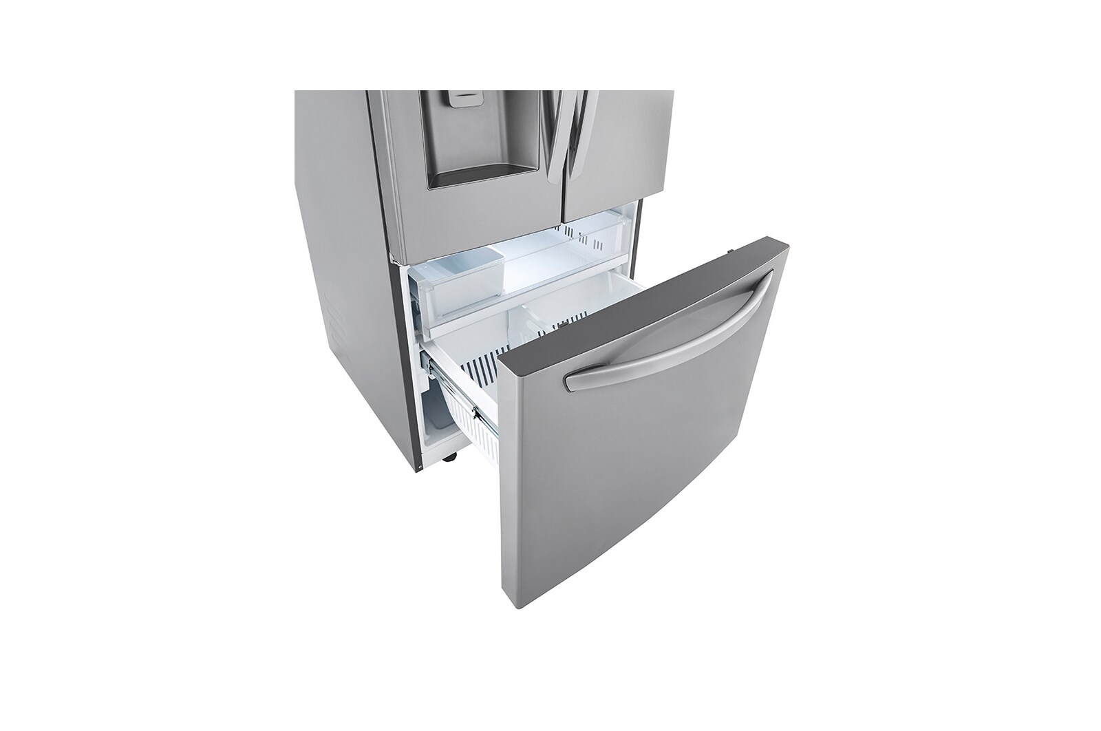 LG 33" Smudge Resistant French Door Refrigerator with ThinQ® Technology, LRFXS2503S