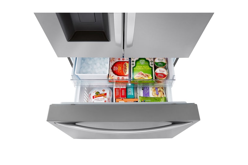 Freezer Interior Filled