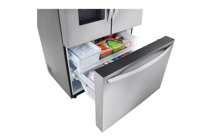Freezer Drawer Angle Filled 2