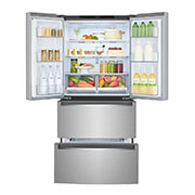 LG 33" Counter Depth 4-Door Refrigerator, 19 cu.ft., LRMNC1803S