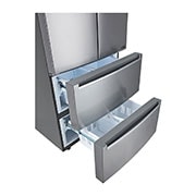LG 33" Counter Depth 4-Door Refrigerator, 19 cu.ft., LRMNC1803S