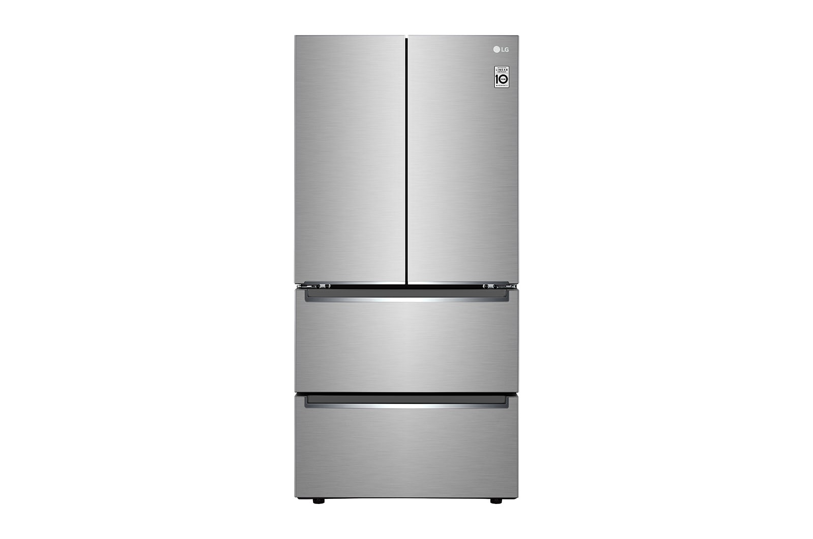 Front view of 33&#34; Counter Depth 4-Door Refrigerator, 19 cu.ft. LRMNC1813S