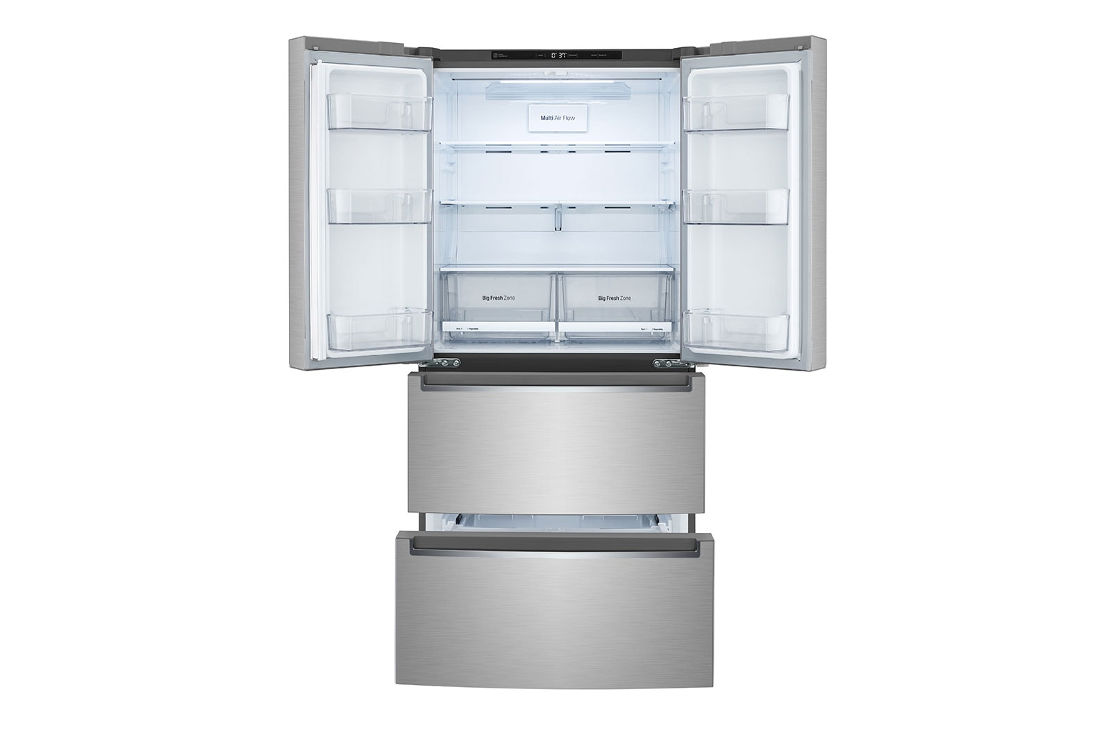 LG 33" Counter Depth 4-Door Refrigerator, 19 cu.ft., LRMNC1813S