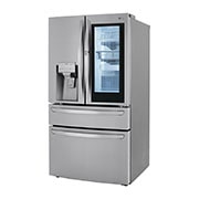 LG 23 cu. ft. Smart wi-fi Enabled InstaView® Door-in-Door® Counter-Depth Refrigerator with Craft Ice™ Maker, LRMVC2306S