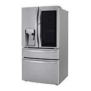 LG 23 cu. ft. Smart wi-fi Enabled InstaView® Door-in-Door® Counter-Depth Refrigerator with Craft Ice™ Maker, LRMVC2306S