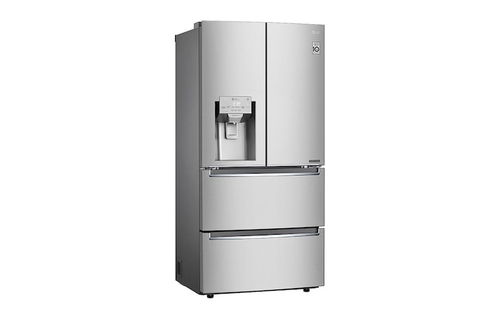 LG 33" 18 cu.ft. Counter-Depth French 4-Door Refrigerator | Ice & Water Dispenser |, LRMXC1803S