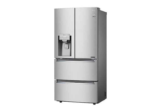LG 33" 18 cu.ft. Counter-Depth French 4-Door Refrigerator | Ice & Water Dispenser |, LRMXC1803S